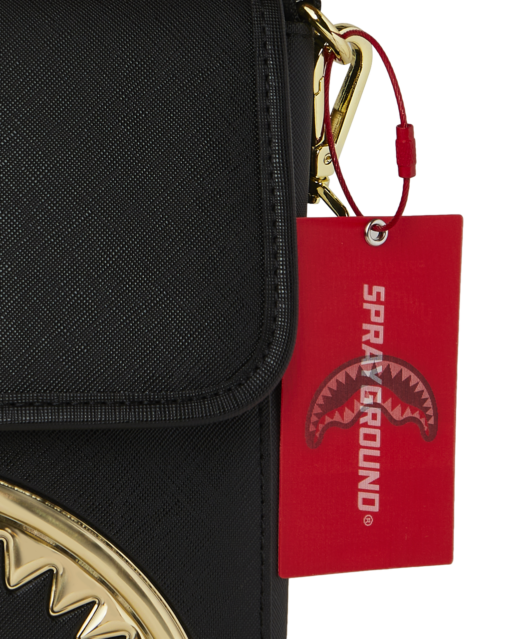 GOLDHEART SHARK DRIP MESSENGER SLING